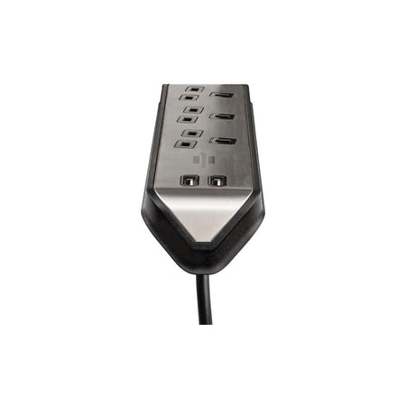 Brennenstuhl estilo Corner Extension Lead 240V 3-Gang 13A Black 2m