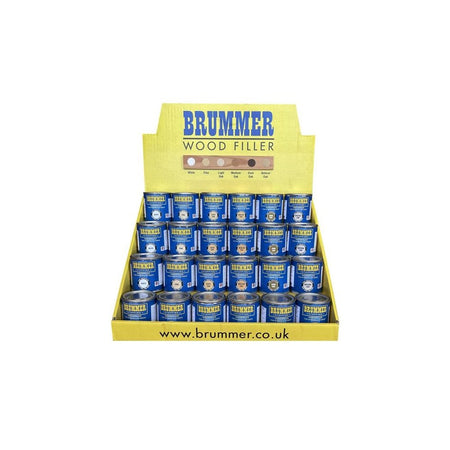 Brummer® Wood Filler Counter Display Unit