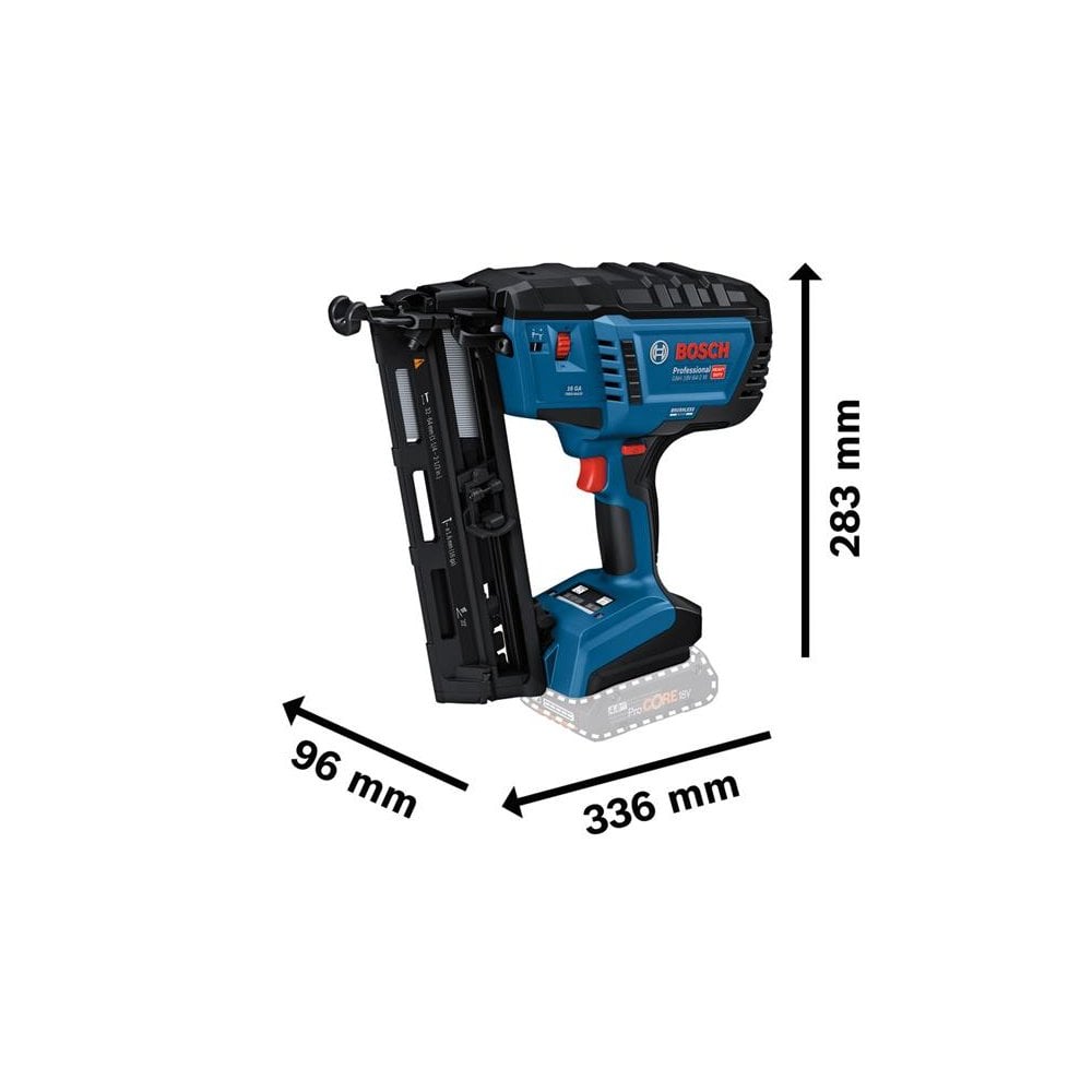 Bosch GNH18V-64-2M BL 16ga Finish Nailer Bare