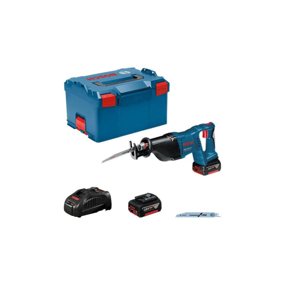 Bosch GSA 18 V-Li Professional Reciprocating Saw 18V 2 x 5.0Ah Li-ion