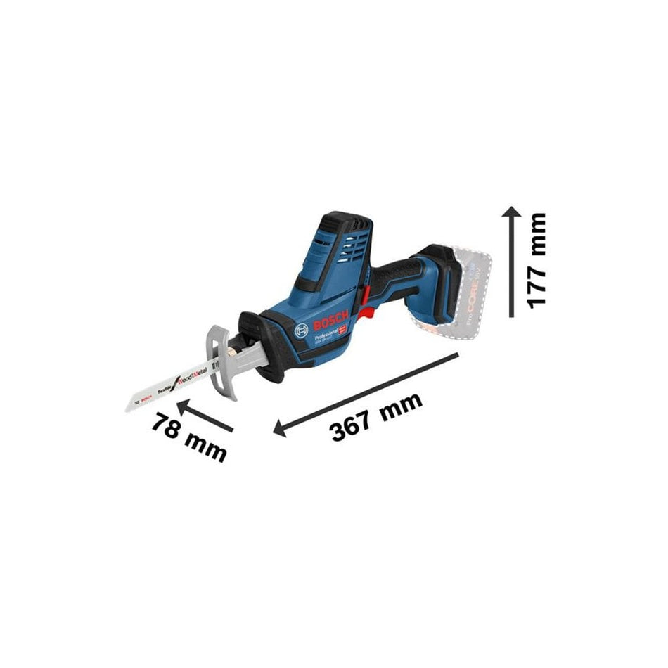 Bosch GSA 18V-LI C Professional Reciprocating Saw 18V Bare Unit