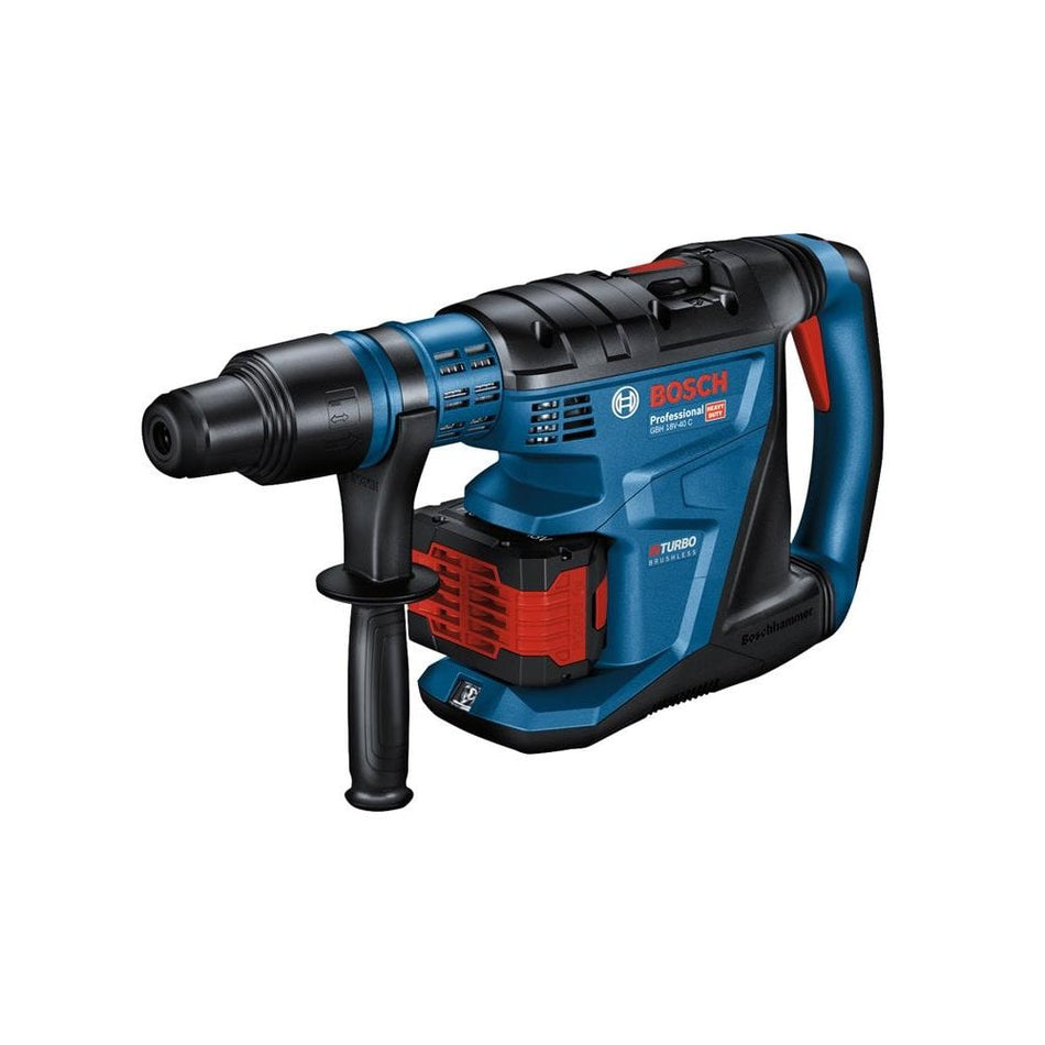 Bosch GBH 18V-40 C Pro BITURBO SDS-Max Rotary Hammer 18V 2 x 8.0Ah ProCORE18V Li-ion