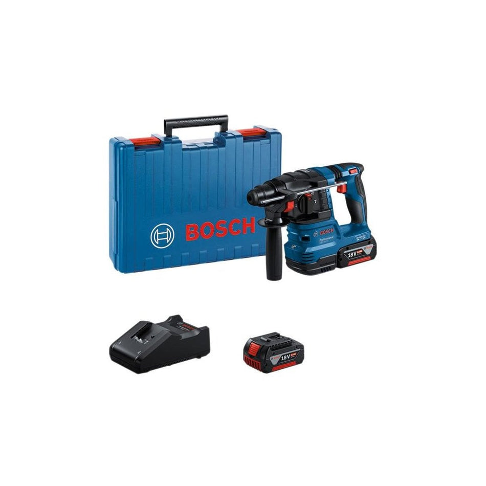 Bosch GBH 18V-22 SDS-Plus Rotary Hammer 18V 2 x 4.0Ah Li-ion