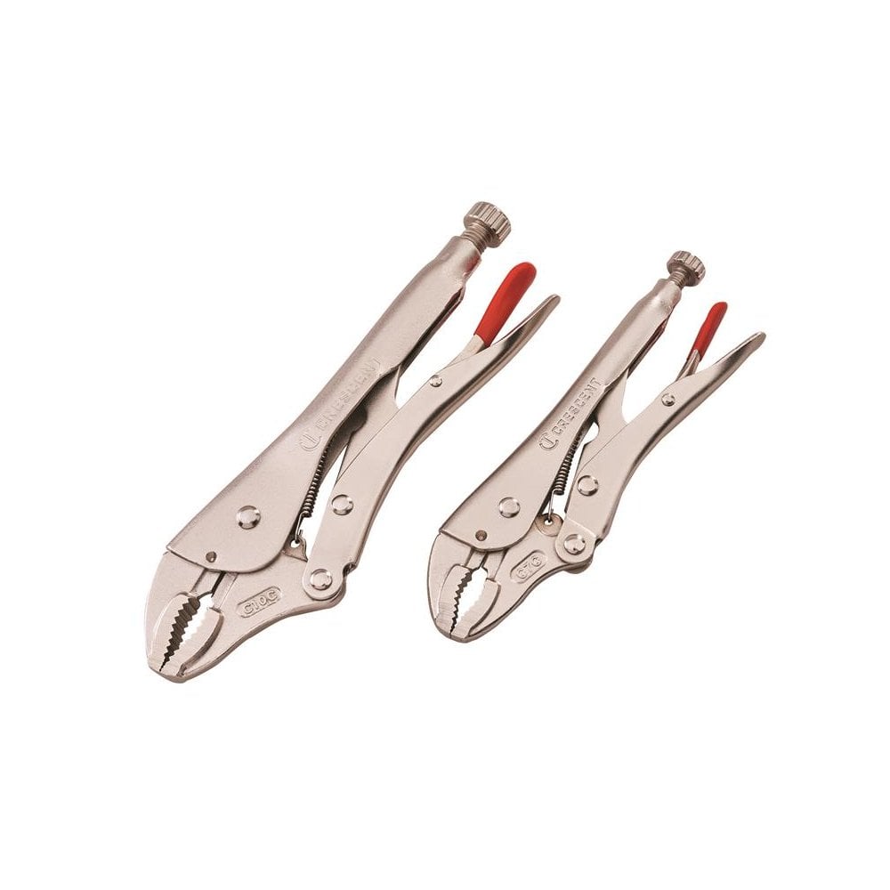 Crescent® Curved Jaw Locking Pliers with Wire Cutter Set, 2 Piece
