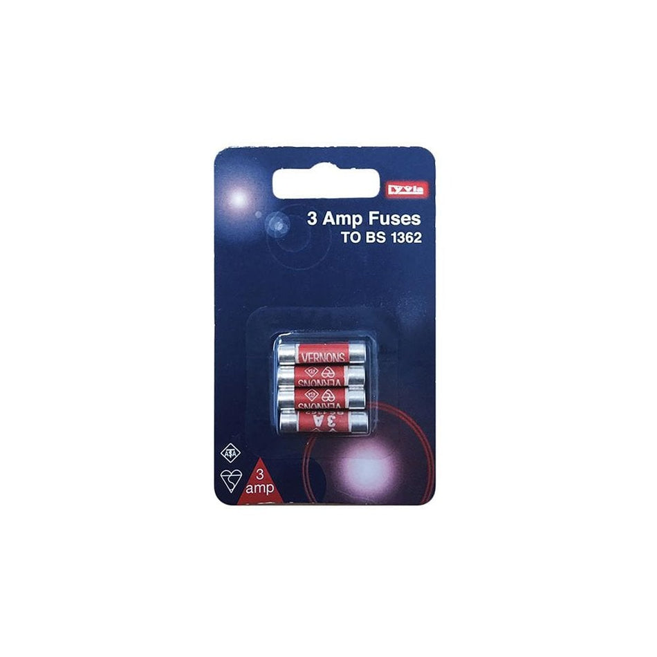 Dencon 3A Fuse (Pack of 4)