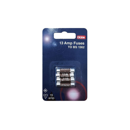 Dencon 13A Fuse (Pack of 4)