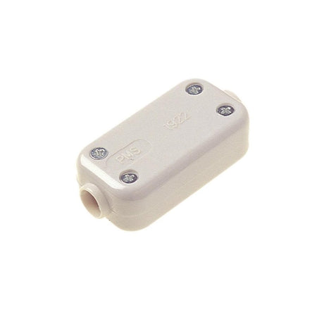Dencon 2 Terminal Fixed Connector 5A White