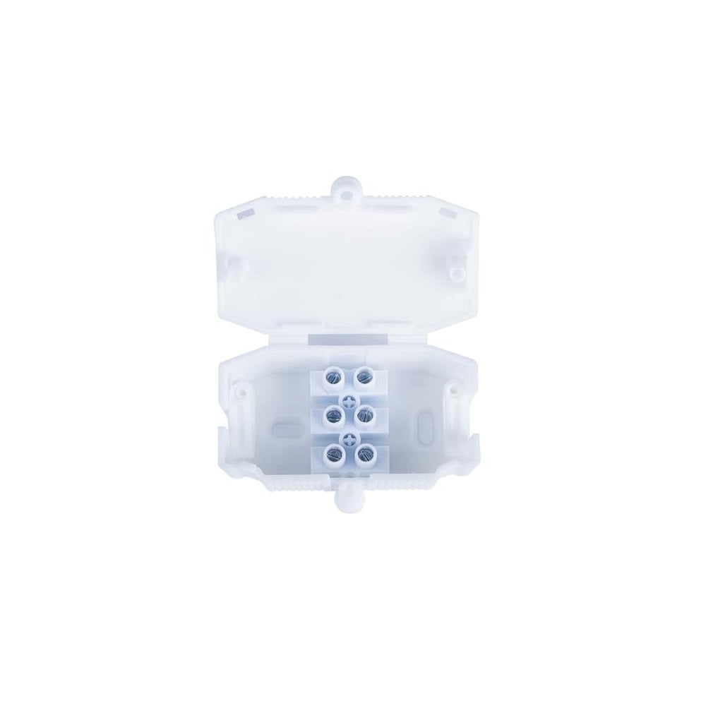 Dencon 3 Pole Connector Box 10A White