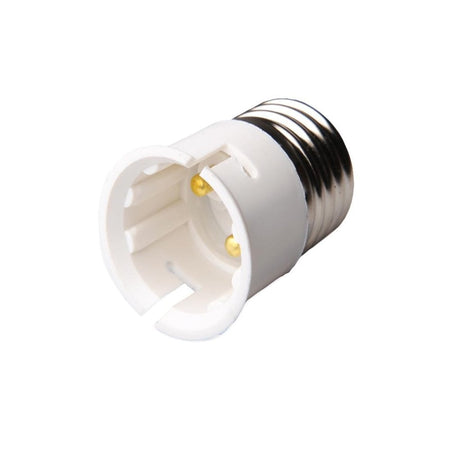 Dencon E27 to B22 Adaptor White
