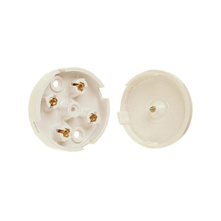 Dencon 4 Terminal Junction Box 5A White