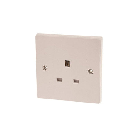 Dencon Unswitched Socket 1-Gang 13A