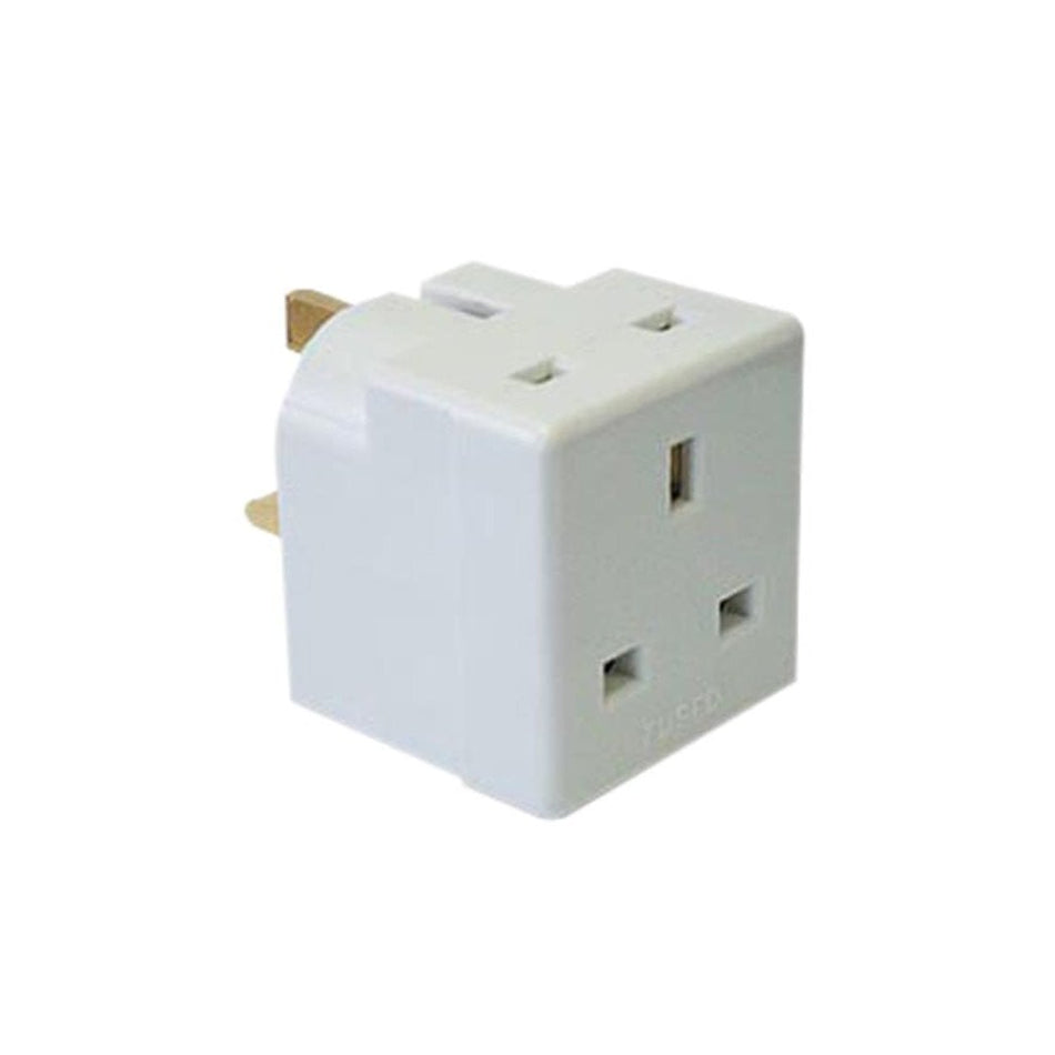 Dencon 2 Way Adaptor 13A Fused