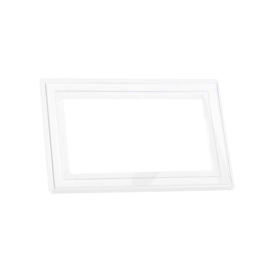 Dencon Clear Finger Plate 2-Gang