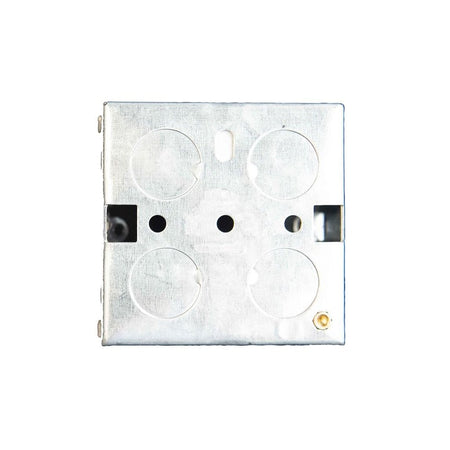 Dencon Metal Back Box 1-Gang 35mm