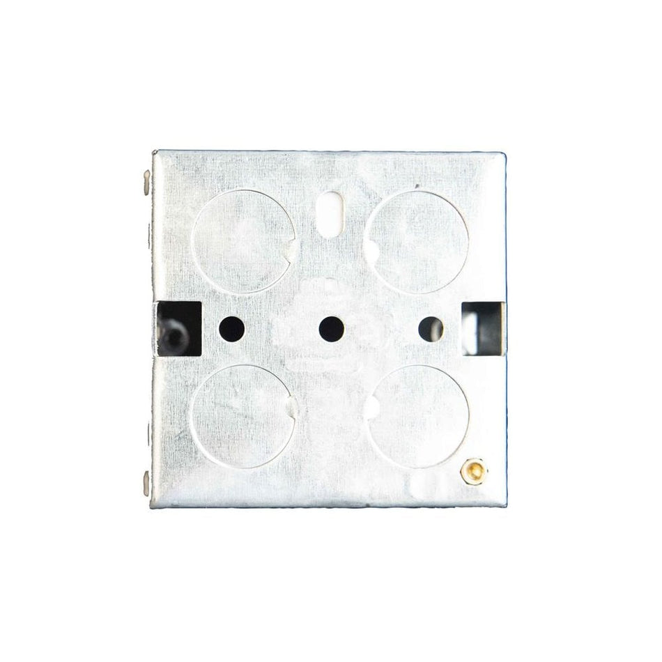 Dencon Metal Back Box 1-Gang 35mm