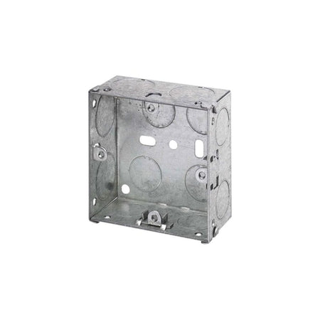 Dencon Metal Back Box 1-Gang 25mm