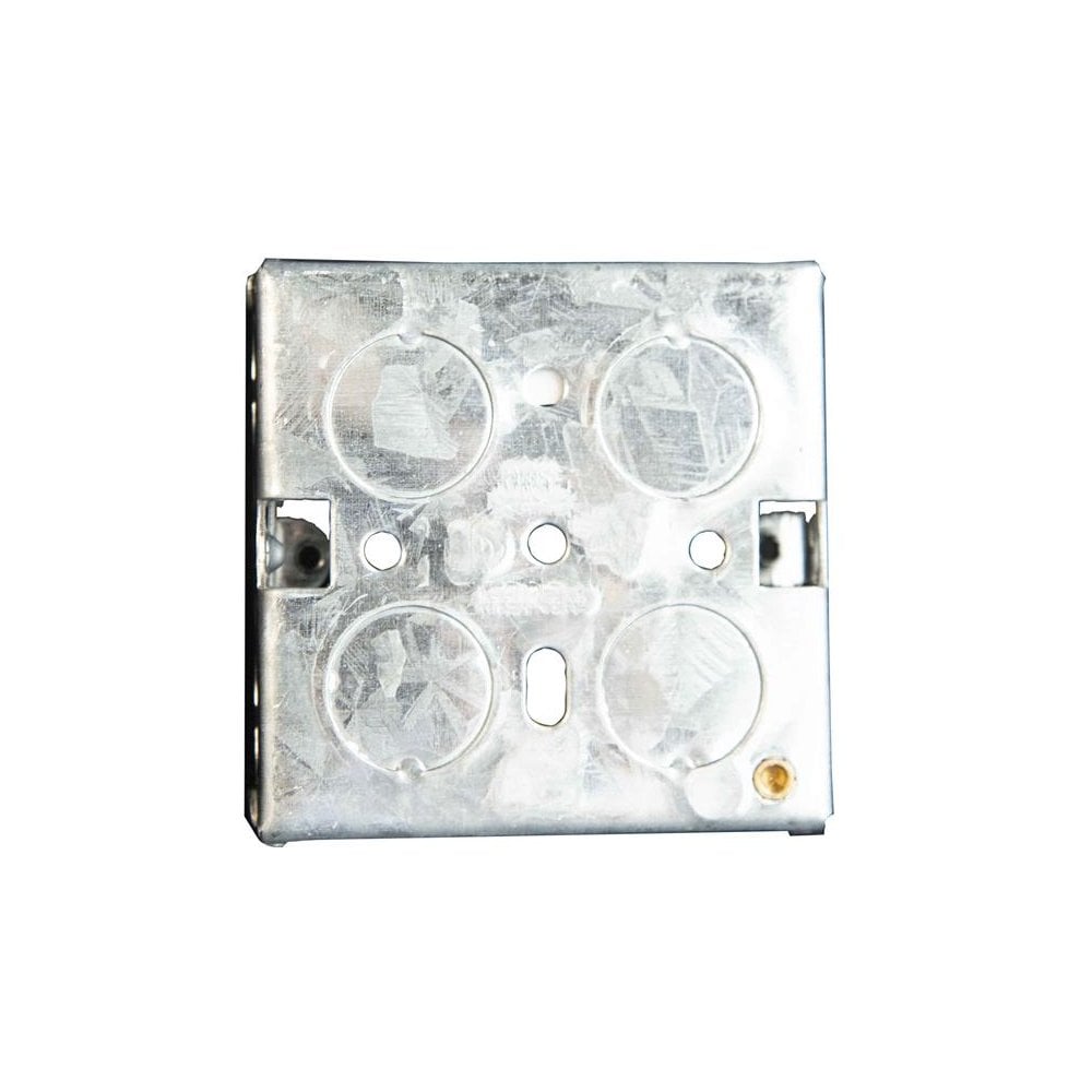 Dencon Metal Back Box 1-Gang 16mm