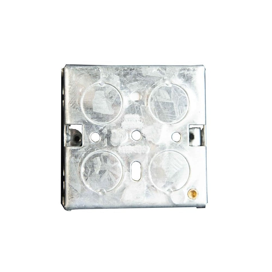 Dencon Metal Back Box 1-Gang 16mm