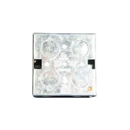 Dencon Metal Back Box 1-Gang 47mm