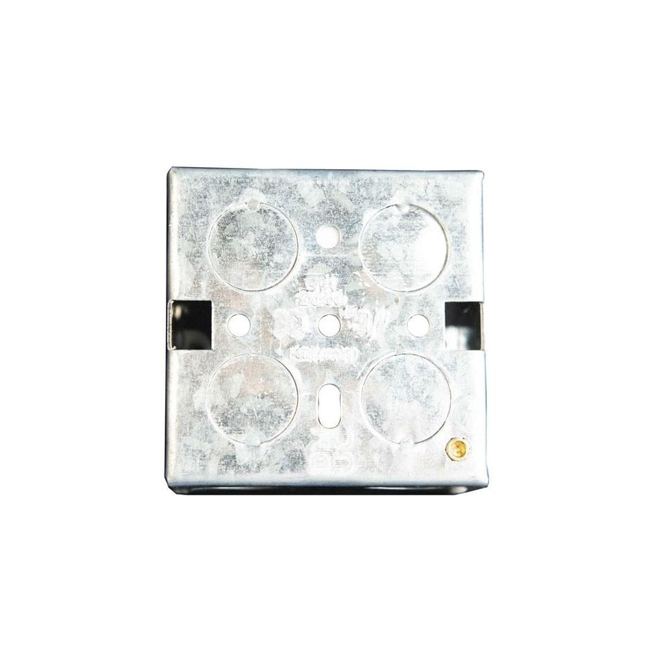 Dencon Metal Back Box 1-Gang 47mm