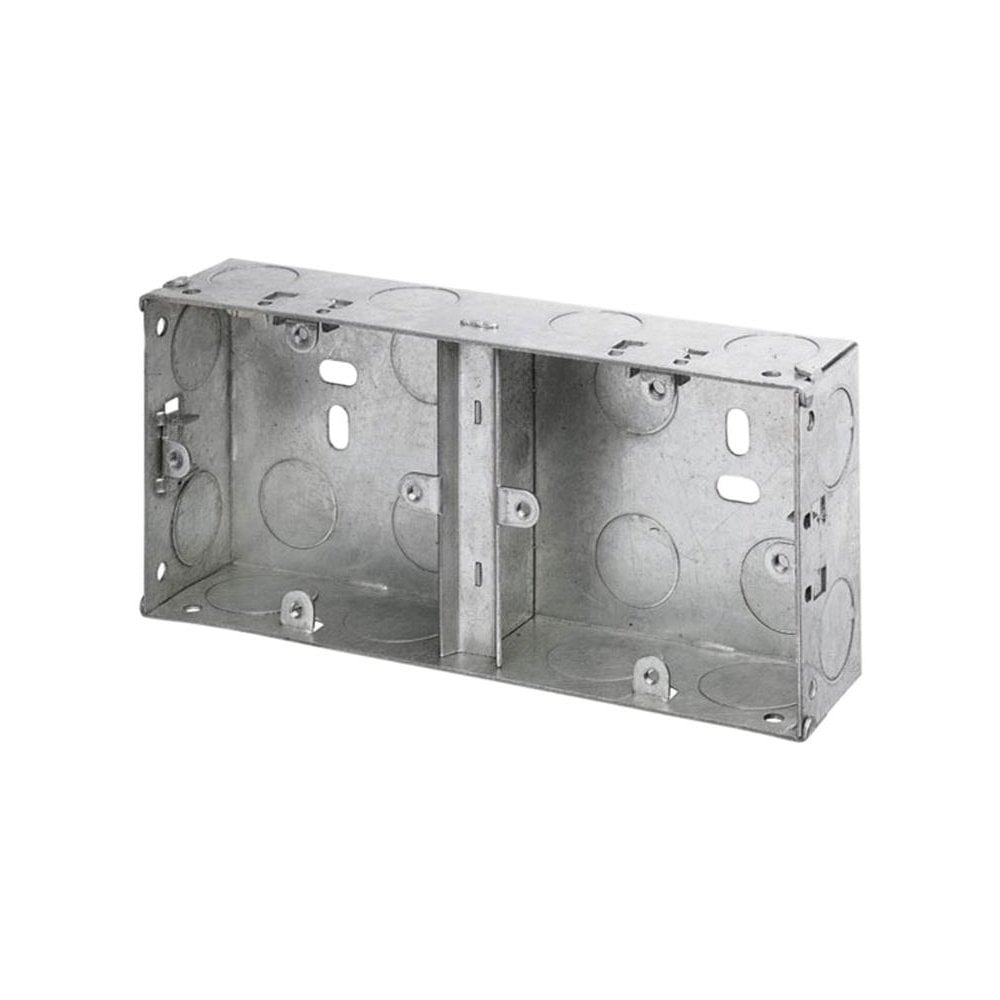 Dencon Dual Metal Back Box 35mm