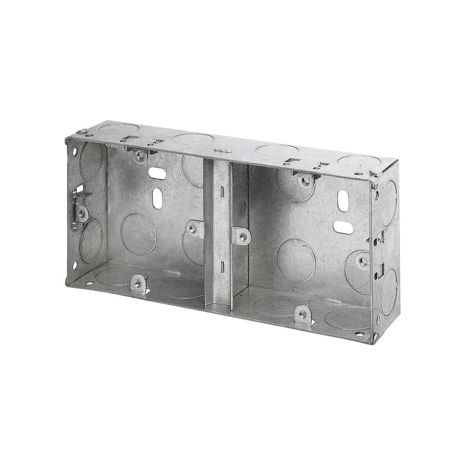 Dencon Dual Metal Back Box 35mm