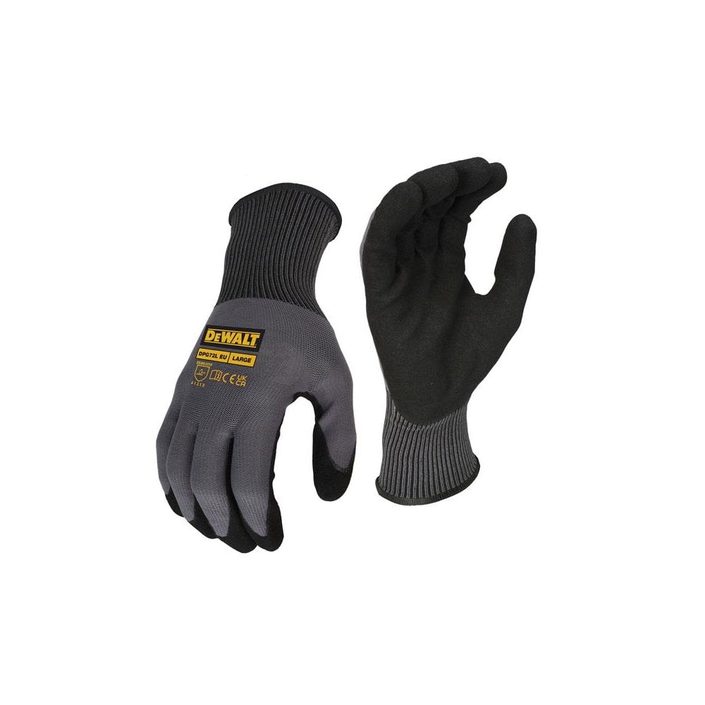 DeWALT Power Tools Coated Grip Gloves - L (Size 9)