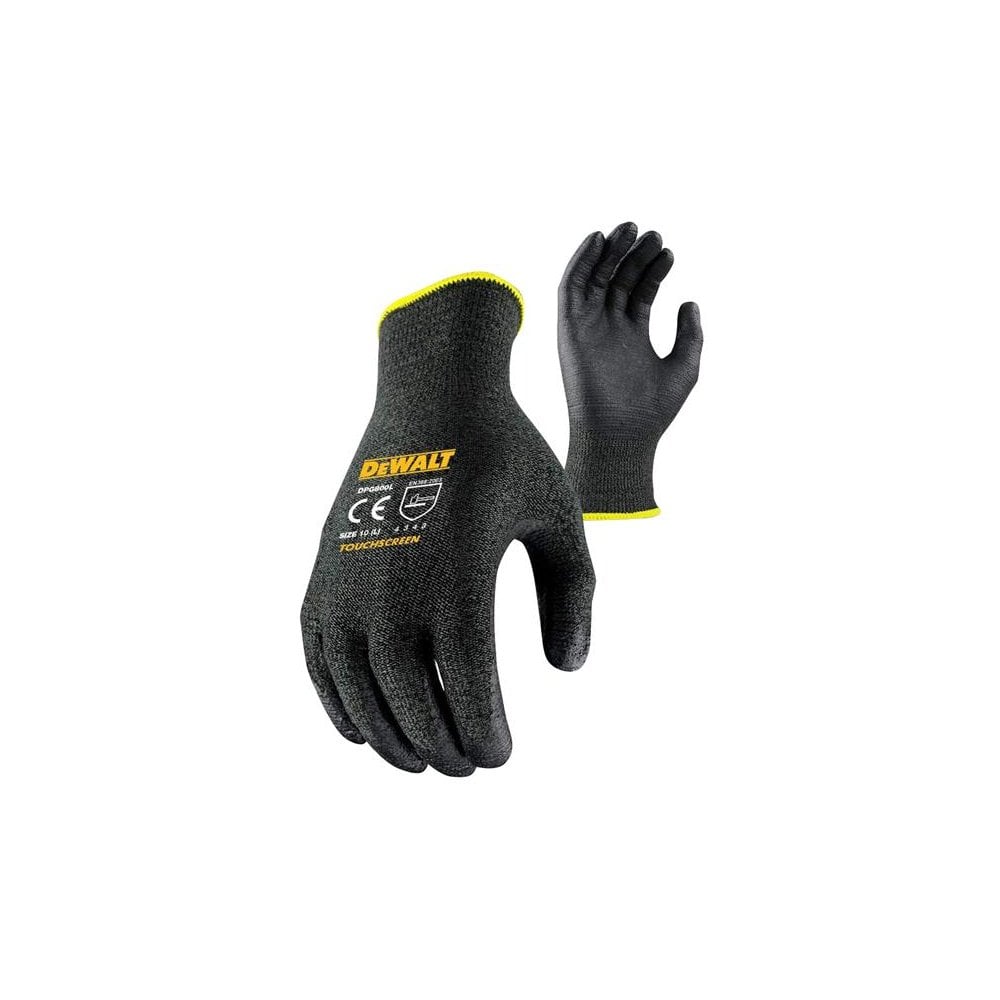 DeWALT Power Tools DPG800L Touchscreen Cut Gloves