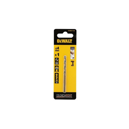 DeWALT Power Tools BLACK&GOLD HSS Drill Bit 4.0mm