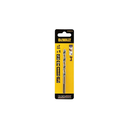 DeWALT Power Tools BLACK&GOLD HSS Drill Bit 7.0mm