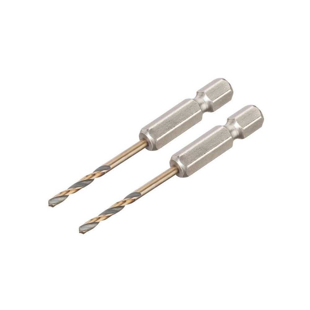 DeWALT Power Tools BLACK&GOLD Hex HSS-G Drill Bits (2) 2.5mm