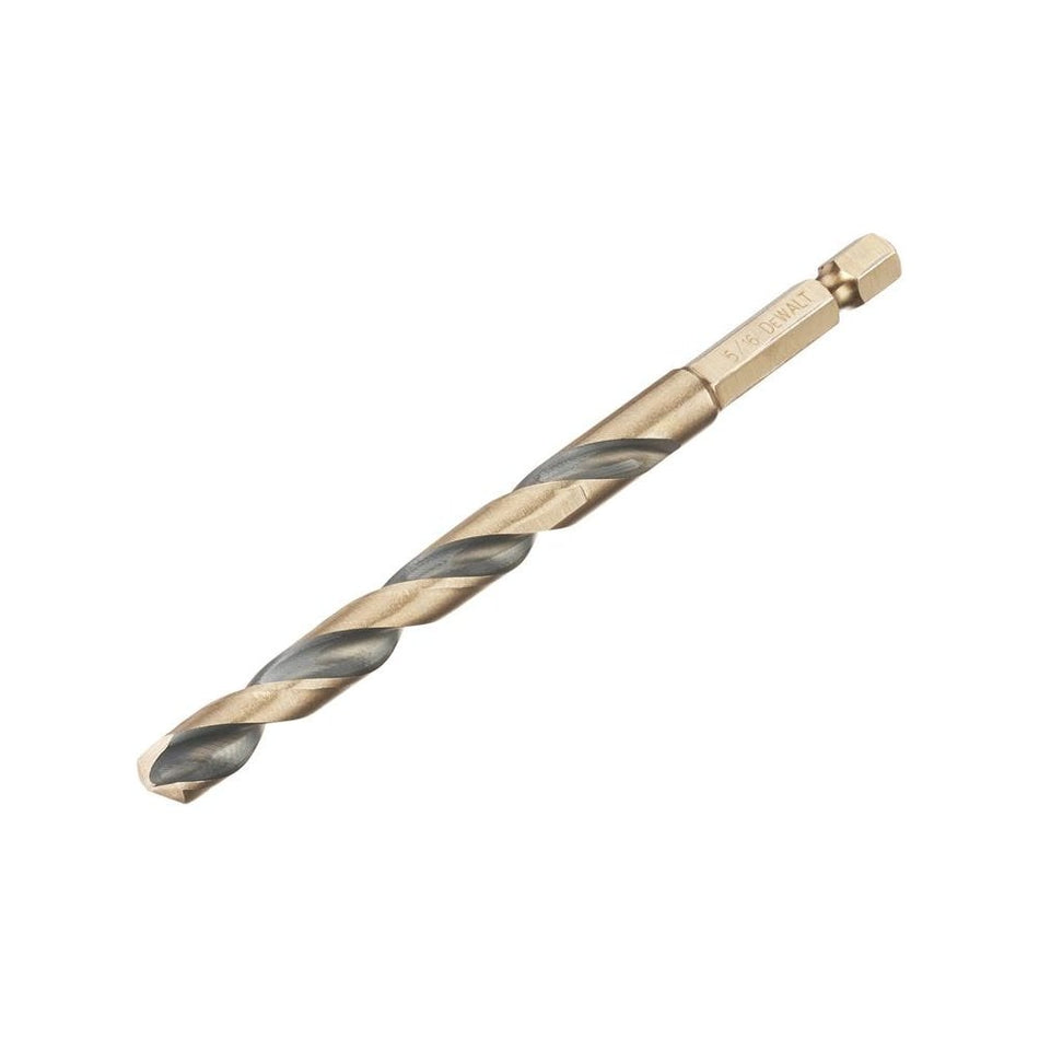 DeWALT Power Tools BLACK&GOLD Hex HSS-G Drill Bit 8.0mm