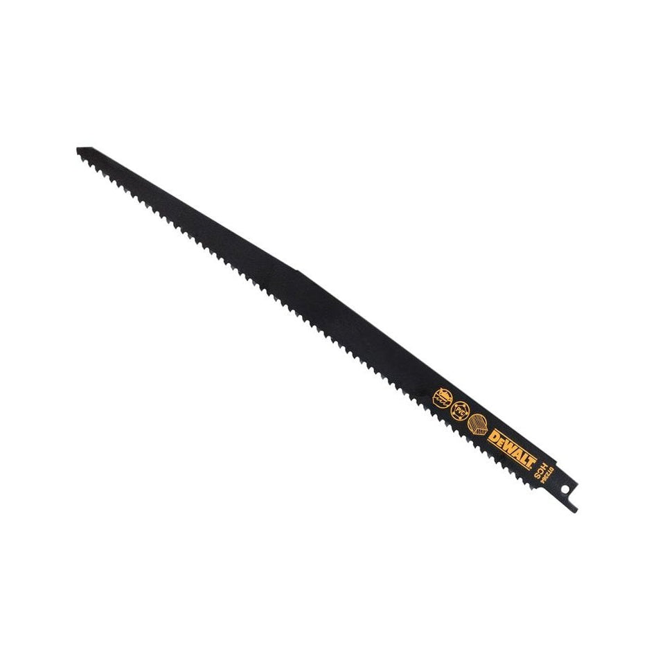 DeWALT Power Tools HCS Reciprocating Blade for Wood, Fast Cuts 152mm x 6 TPI Pack of 5