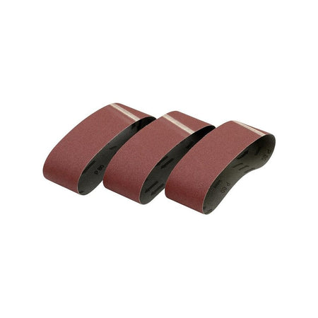 DeWALT Power Tools Sanding Belt 533 x 75mm 80G Pack of 3