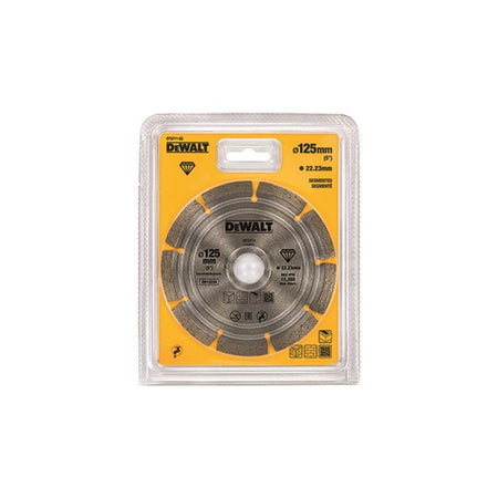 DeWALT Power Tools DT3711 Segmented Diamond Cutting Disc 125 x 22.23mm