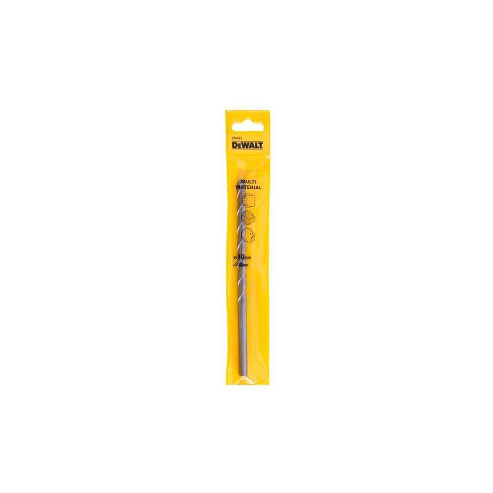 DeWALT Power Tools Multi-Material Drill Bit 10.0mm OL:200mm WL:170mm