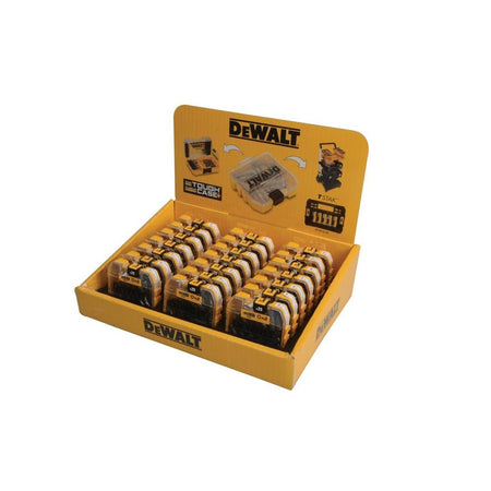 DeWALT Power Tools PZ2 25mm Standard Tic Tac Display 21 x Packs of 25