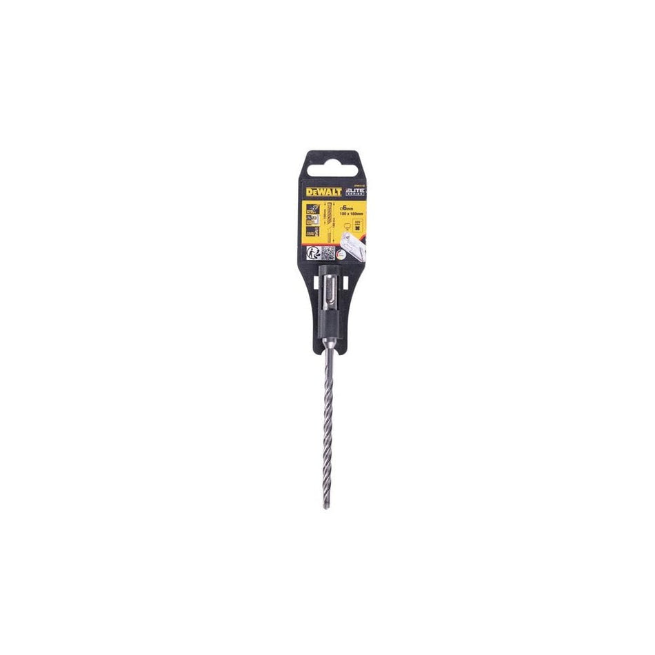 DeWALT Power Tools SDS Plus XLR Full Head Carbide Drill Bit 6.0mm OL:160mm WL:100mm