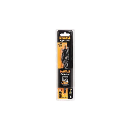 DeWALT Power Tools Extreme Tri-Flute Spade Bit 25 x 152mm
