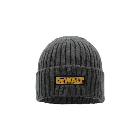 DeWALT Power Tools Indianapolis Grey Knitted Beanie Hat
