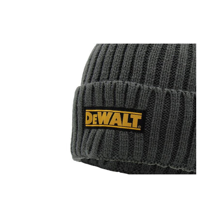 DeWALT Power Tools Indianapolis Grey Knitted Beanie Hat