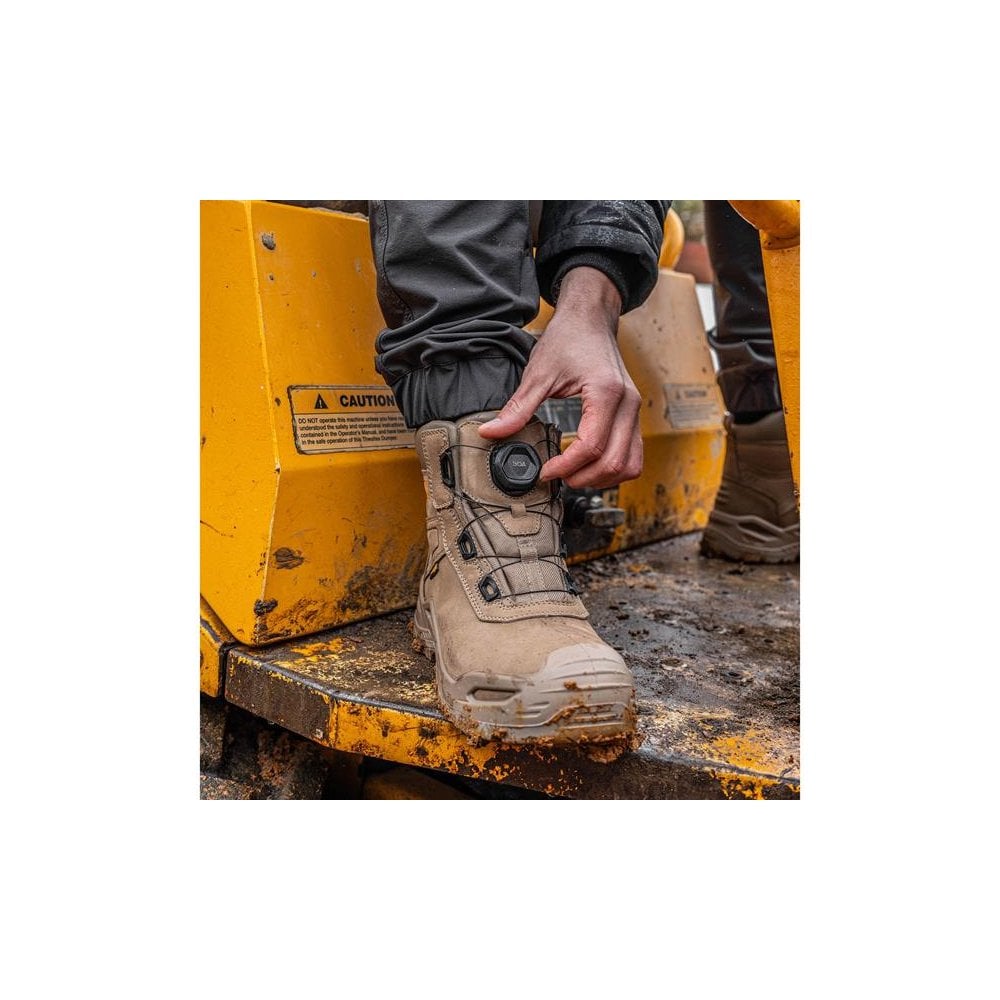 DeWALT Power Tools Boa Lightweight Boots Stone UK 7 EUR 41