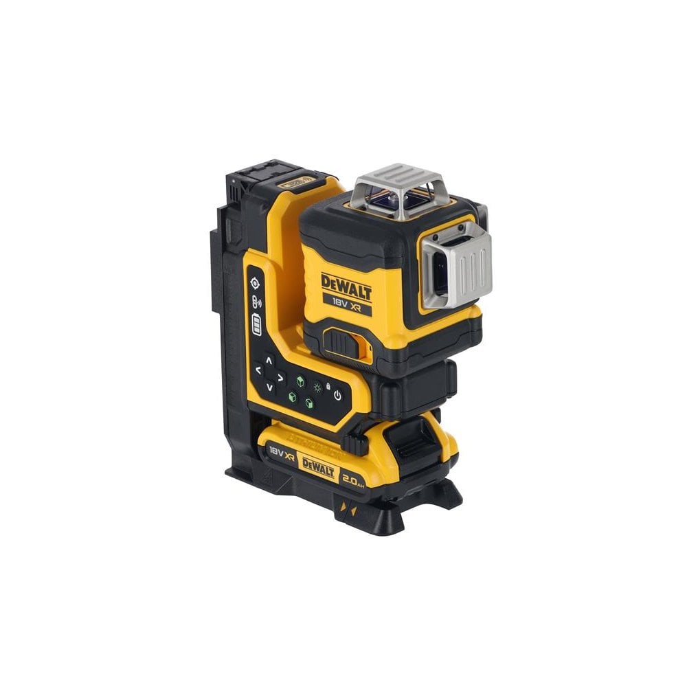 DeWALT Power Tools DCLE34035D1 3x360 Remote Control Green Laser 18V 1 x 2.0Ah Li-ion
