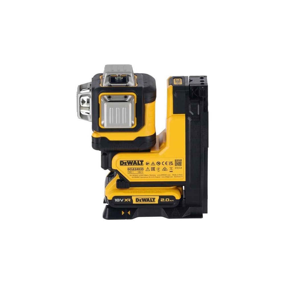 DeWALT Power Tools DCLE34035D1 3x360 Remote Control Green Laser 18V 1 x 2.0Ah Li-ion