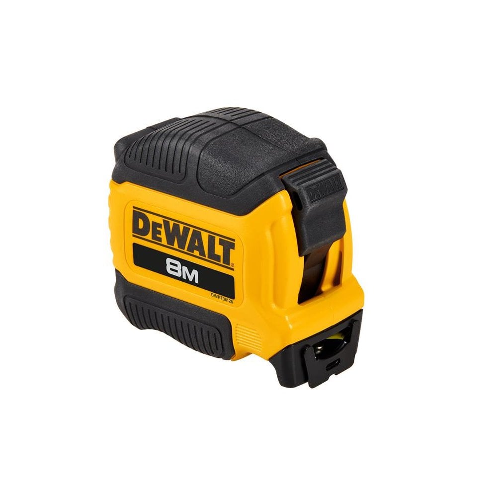 DeWALT Hand Tools Compact Series Tape Measure 8m (Width 28mm) (Metric Only)