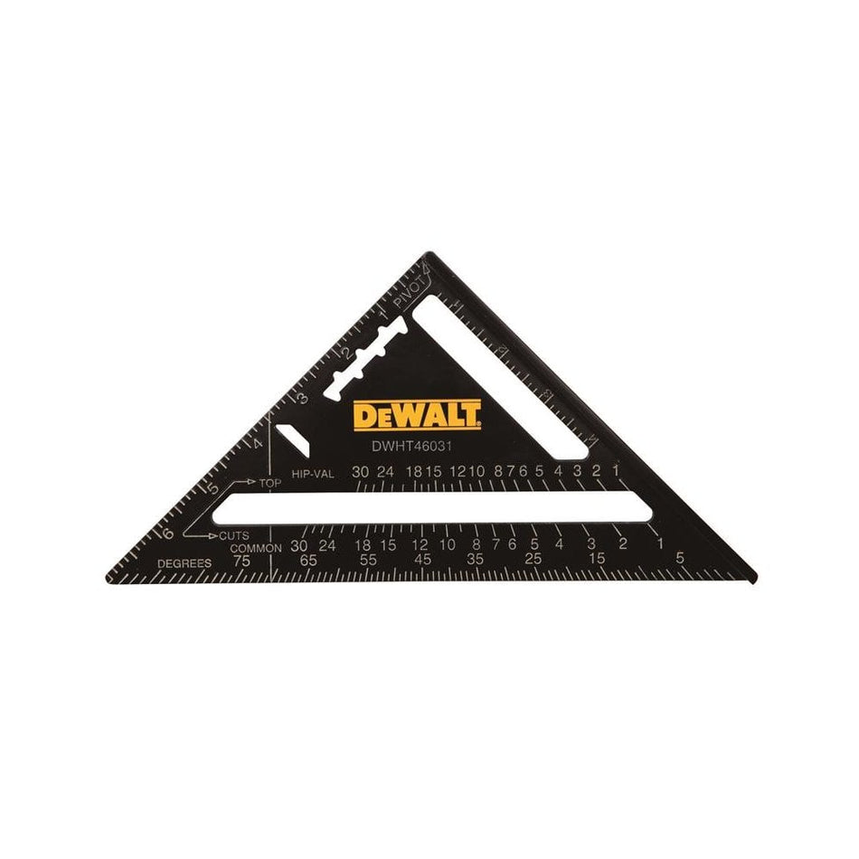 DeWALT Hand Tools Rafter Layout Square 7in