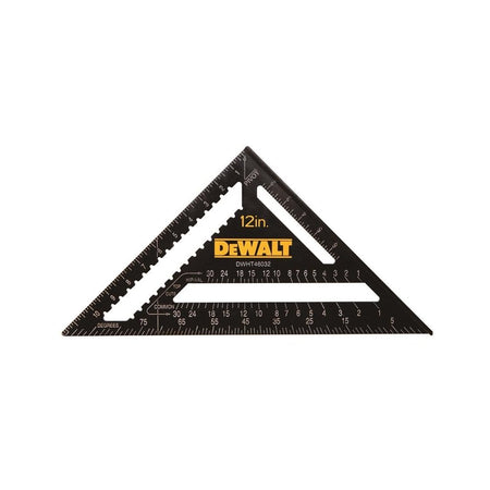 DeWALT Hand Tools Rafter Layout Square 12in