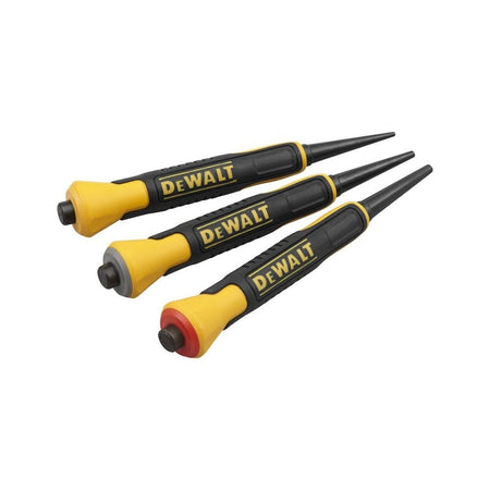 DeWALT Hand Tools Bi-Material Nail Punch Set, 3 Piece