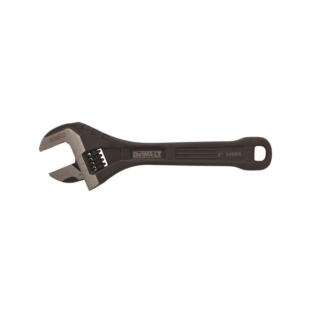 DeWALT Hand Tools All Steel Adjustable Wrench 8in