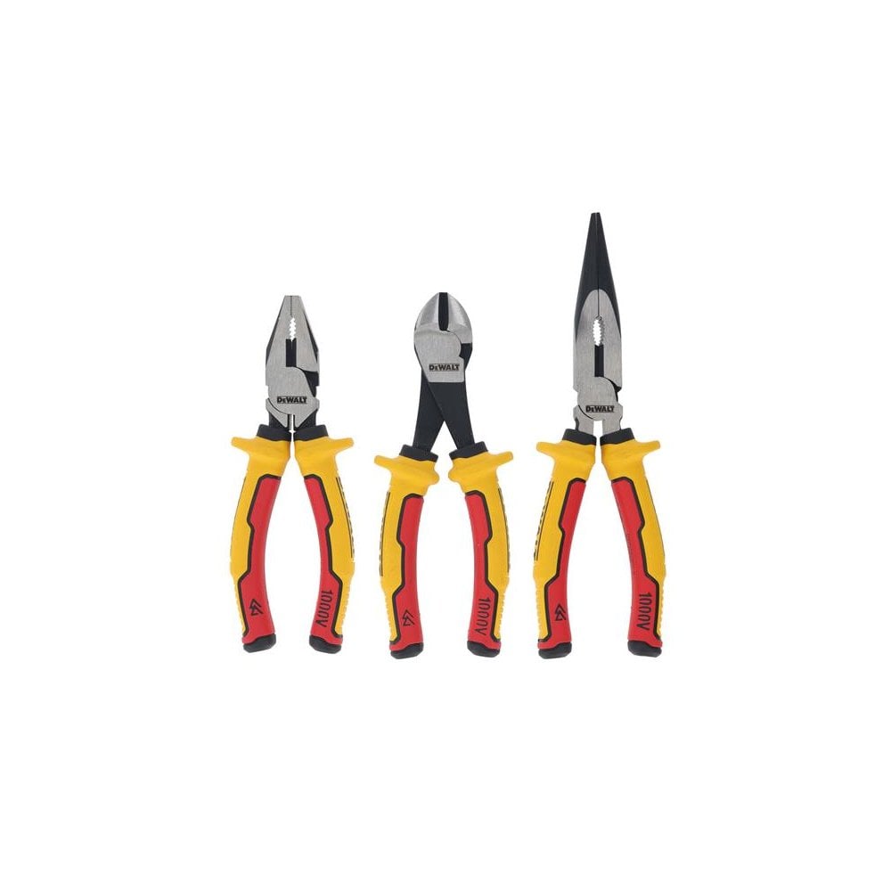 DeWALT Hand Tools VDE Plier Set, 3 Piece